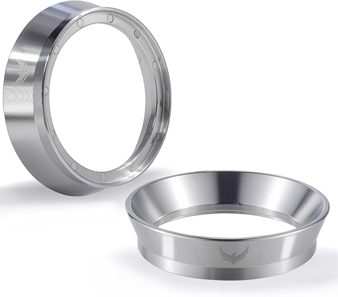 Stainless Steel 58mm Dosing Funnel and Espresso Puck Screen Set For 58 mm Portafilter