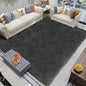 Latepis Large Rugs for Bedroom Dark Grey 6.7x10 Faux Sheepskin Fur Rug for by Latepis