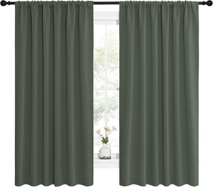 NICETOWN Bedroom Curtains Blackout Draperies - Image 2