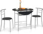 VINGLI 31.5" Drop Leaf Dining Table Set by VINGLI