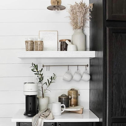 QEEIG Floating Shelves for Wall Bathroom Shelf Bedroom Kitchen Living Room - Image 6