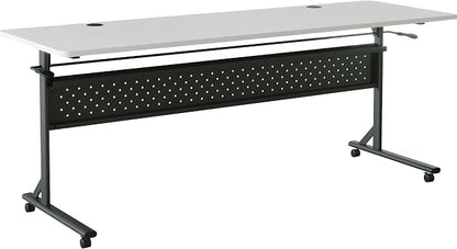 Lorell Shift 2.0 Flip & Nesting Mobile Table by Lorell
