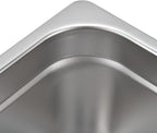 Yosoo Coffee Knock Box, Large Coffee Knock Box Stainless Steel Coffee Grounds Container Bucket Waste Bin(01)