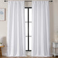 Simplebrand Ava Pure White Curtains by Simplebrand