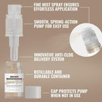 Bakell - Brown Tinker Dust (4g, 1x Mini Spray Pump) Edible Glitter for Food, Desserts, and Beverages!