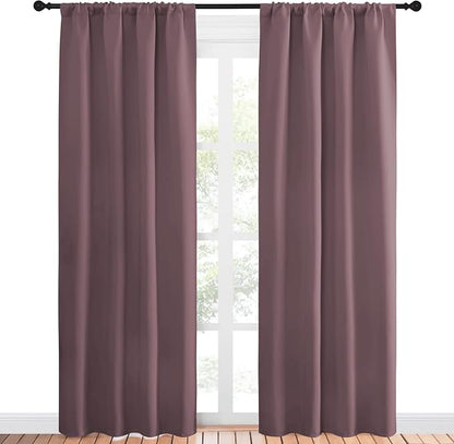NICETOWN Blackout Curtains for Living Curtains, Window Treatment Thermal - Image 2