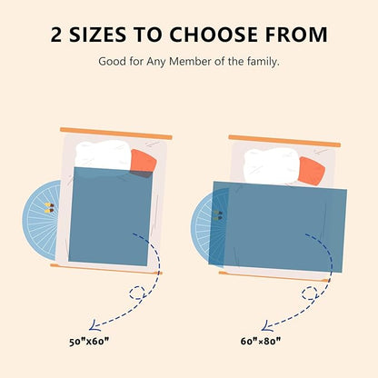 L'AGRATY Chunky Knit Throw Blanket - Image 4