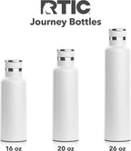 RTIC 26oz Journey Bottle Metal Stainless Steel Vacuum Insulated, BPA Free, Reusable, for Water, Hot and Cold Drinks, Travel, Sports, Camping, Orchid