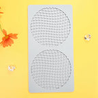 TUKE Fondant Lace Silicone Mold Beehive Dessert Cake Pastry Chocolate Honeycomb Decorating DIY Molecular Cuisine Kitchen Bakeware (C_ Honeycomb)