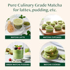 VAHDAM, Japanese Matcha Tea Powder (50 Cups,3.53oz) Sourced from Japan | Authentic Japanese Matcha Green Tea Powder | Classic Culinary Matcha From Japan