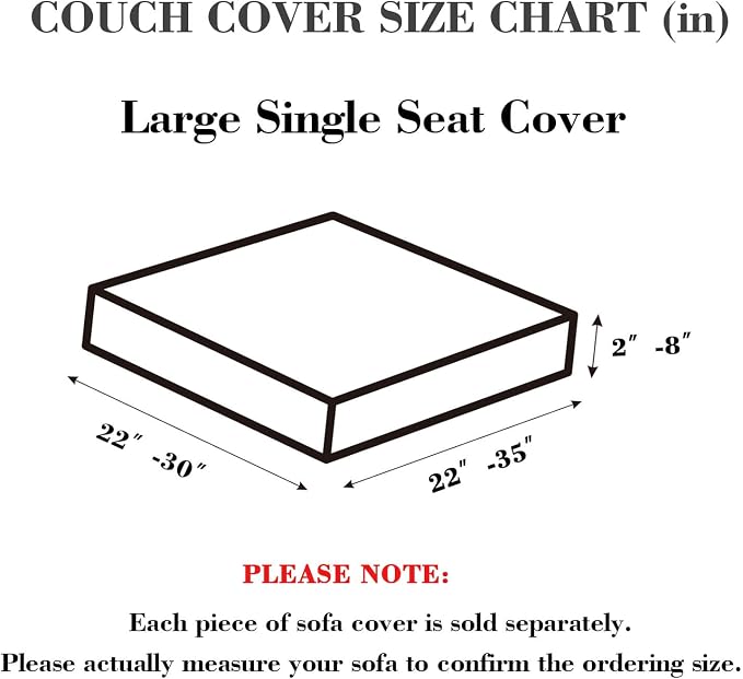 Couch Cushion Covers Sofa Covers Couch Covers - Image 2