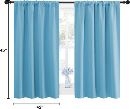 NICETOWN Kitchen Window Blackout Curtain Panels - Image 10