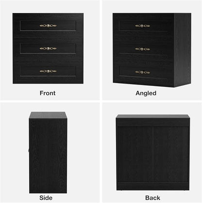 Wooden Dresser with 6 Large Drawers, Storage Cabinet Organizer Sideboard - Image 7