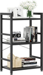 NUMENN 3 Tier Slim Bookshelf, Bookcase Shelf Storage Organizer, Modern Book by NUMENN