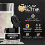 Brew Glitter Iridescent Gold Edible Drink Glitter 1x 4g Jar for Cocktails, Beer, & Beverages
