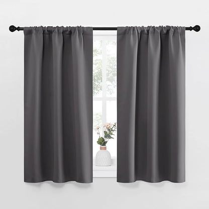 NICETOWN Grey Window Curtains for Bedroom by NICETOWN