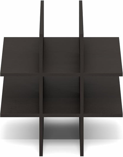 Furinno Cubicle Cube Insert, 9-Compartment Cube Organizer, Geometric Shelf - Image 10