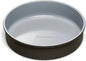 Caraway Non-Stick Ceramic 9” Circle Pan - Naturally Slick Ceramic Coating - Non-Toxic, PTFE & PFOA Free - Perfect for Birthday Cakes, Tartes, & More - Black