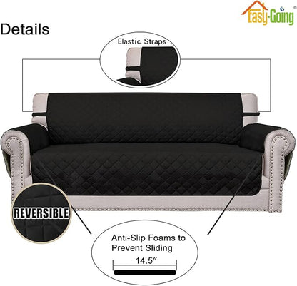 Easy-Going Reversible Oversized Couch Cover - Image 3