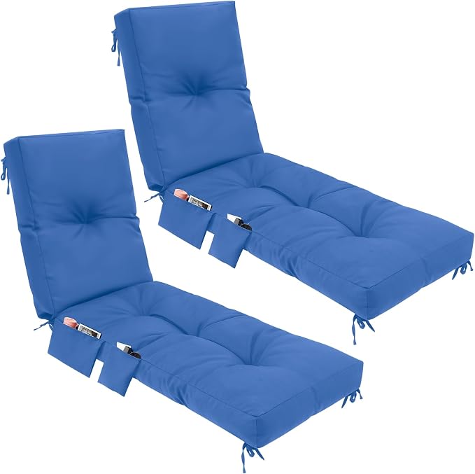Kigley Outdoor Chaise Lounge Cushions by Kigley