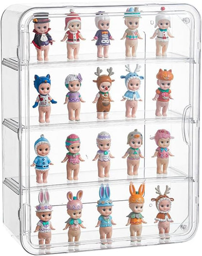 BOHOIDEE 4 Tiers Clear Display Case by BOHOIDEE-CreativeDisplay