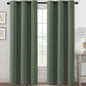 H.VERSAILTEX Blackout Curtains for Bedroom Thermal Insulated Room Darkening by HVERSAILTEX