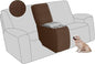 ALIECOM Recliner Sectional Couch Covers L Shape Stretch Corner Reclining by ALIECOM