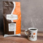 Fresh Roasted Coffee, Dark Guatemala Huehuetenango | 5 lb (80 oz) | Single Origin | Dark Roast | Kosher | Ground