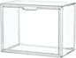 Clear Acrylic Display Case, Stackable Plastic Storage Bins by LXLXXL