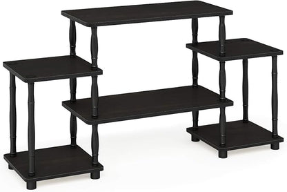 Furinno Turn-N-Tube No Tools Entertainment Center, Classic Square Corner - Image 5