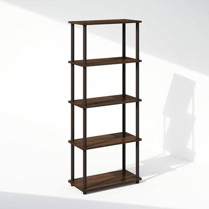 Furinno Turn-N-Tube Book Shelf, 5-Tier Bookshelf, Bookcase - Image 4