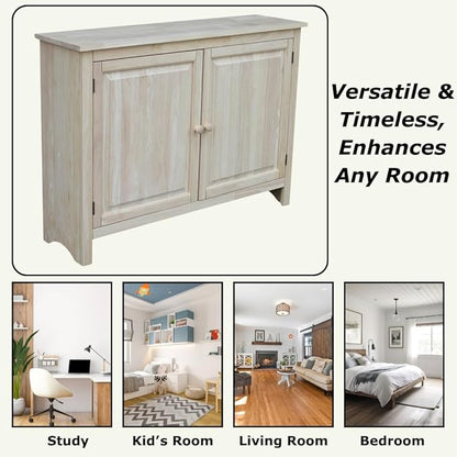 Solid Wood Hall Cupboard - Image 4