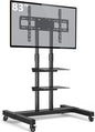 Mobile TV Stand Rolling TV Cart Floor Stand by TAVRFurniture