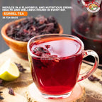 Angel Brand Sorrel Tea Bags 25 – Pack of 3 – Hibiscus Flower Tea for Refreshing Flavor &