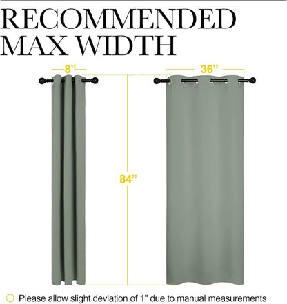 NICETOWN 84 inches Blackout Curtains - Image 7