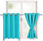 Blackout Curtains for Bedroom, 52 x 36 Inch, 2 Panels | Thermal Insulated & by Hiasan