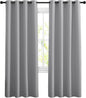 NICETOWN Blackout Silver Grey Living Room Curtains by NICETOWN
