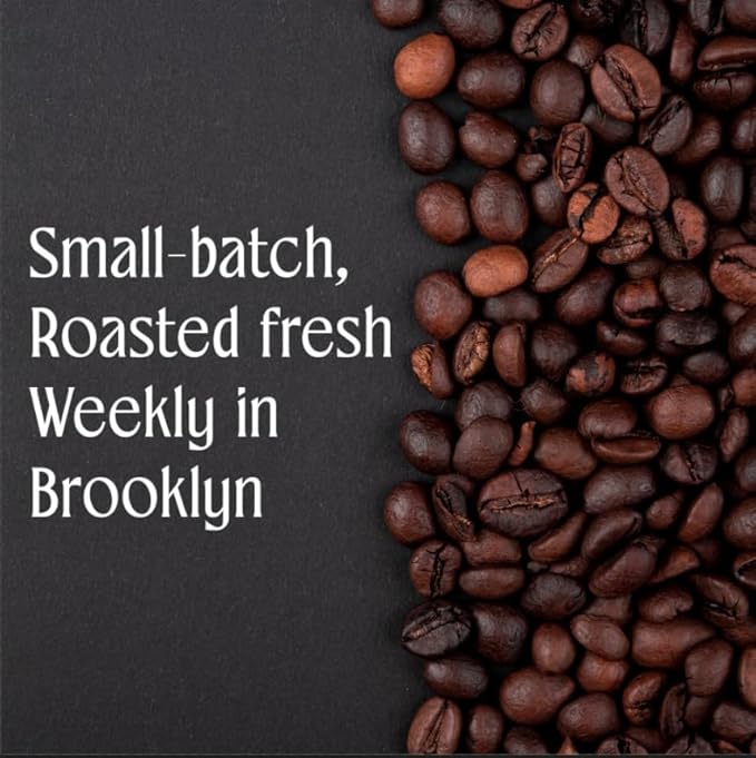 Ethiopia Yirgacheffe Coffee Beans, Medium-Light Roast Ethiopian Coffee Beans with Stone Fruit, Caramel & Toasted Pine Nuts, Flavored Single Origin 12oz Bag, Perfect Festive Gift