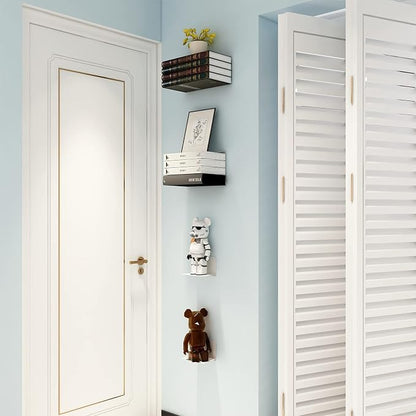 Fentec Invisible Floating Bookshelf, Wall Mounted Floating Bookshelves - Image 8