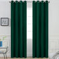 Yakamok Room Darkening Curtains 52x90 inch Length Dark Green-Living Room | 2 by Yakamok
