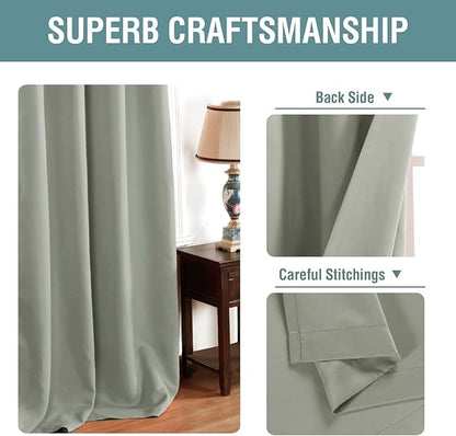 H.VERSAILTEX Window Treatment Curtains/Drapes Blackout - Image 3