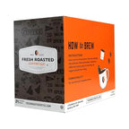 Fresh Roasted Coffee, Tanzanian Peaberry, Light Roast, 24 Pods for K Cup Brewers