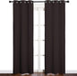 NICETOWN Thermal Curtains 84" Long, Energy Smart Thermal Insulated Solid by NICETOWN