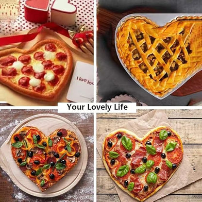 Specialty Forms NonStick Baking Tray Shaped Cake Bread Pizza Baking Pan Golden Carbon Steel