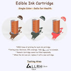 LLRH Latte Art Food PrintPen DIY Image for Coffee Beer Cocktails Macaron Cookie, Bluetooth, for Home, Small Shops (Brown)