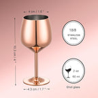 Shot Glasses, 2 oz Shot Glass Set, Stainless Steel Shot Glasses, Mini Wine Glass Perfect for Tasting Brandy,Suitable for family dinner party, party supplies, bar tools, gifts(set of 2)