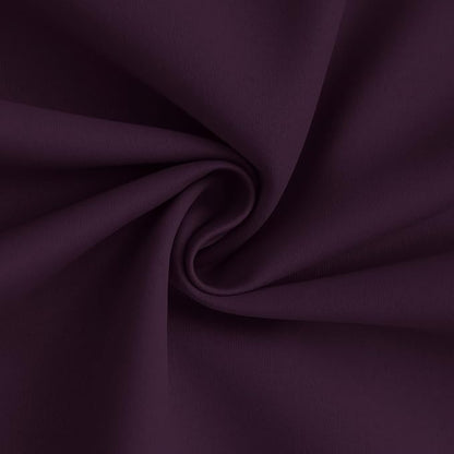 Yakamok Dark Purple 100% Blackout Curtains 84 Inches Long 50" Wide 2 Panels | - Image 3