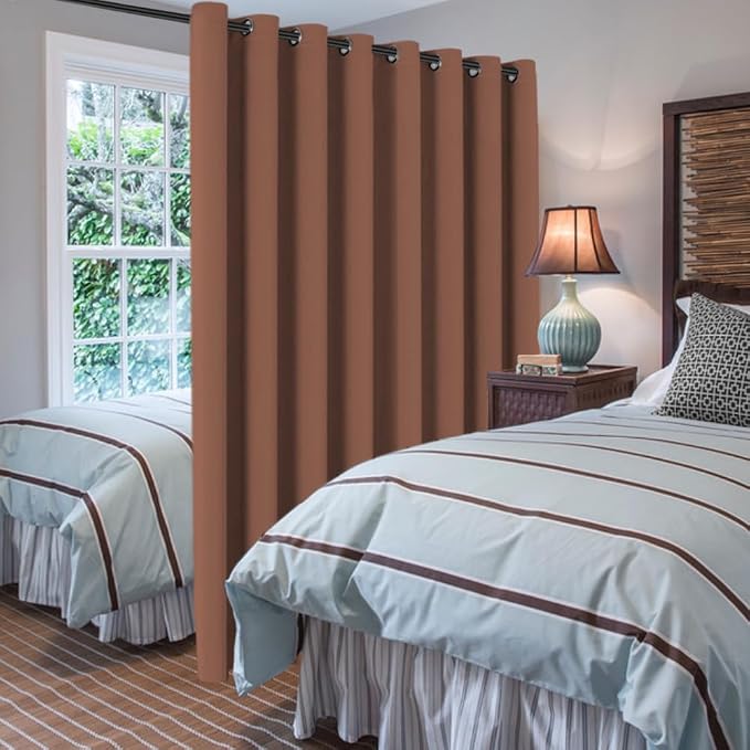 H.VERSAILTEX Blackout Patio Curtains 100 x 108 Inches - Image 2