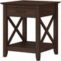 Bush Home End Table with Drawer, Nightstand with Storage, Living Room and by BushHome