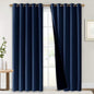 NICETOWN 100% Blackout Cold Blocking Curtain, Thermal Insulated & Energy by NICETOWN